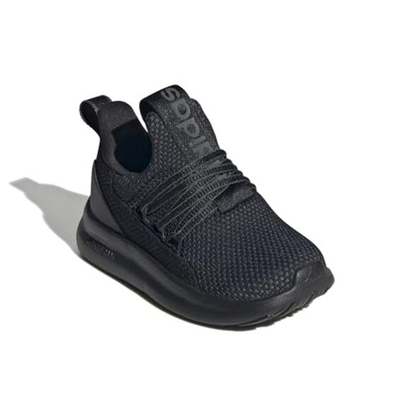 NWT Adidas Unisex Kids Lite Racer Adapt 7.0 Sneakers Black/Grey Size 6